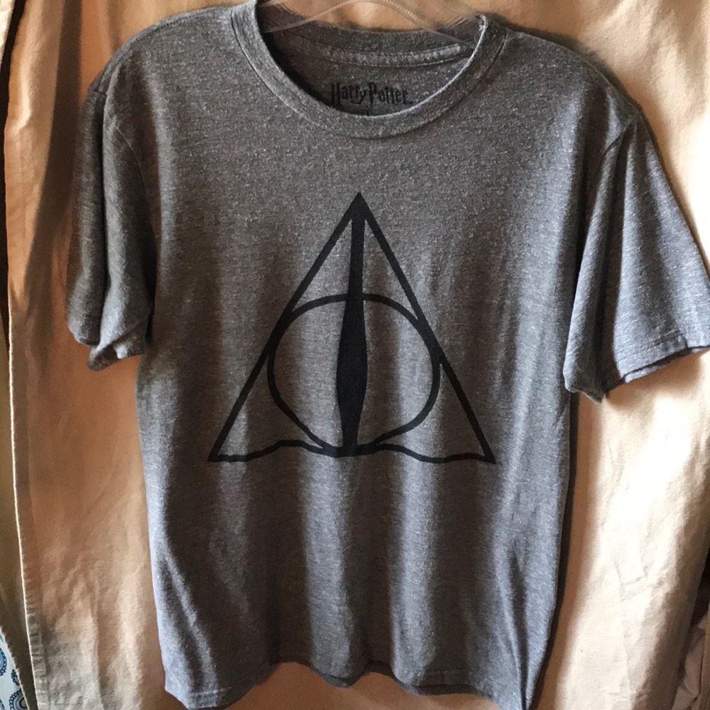 Harry Potter Deathly Hollows Emblem Shirt